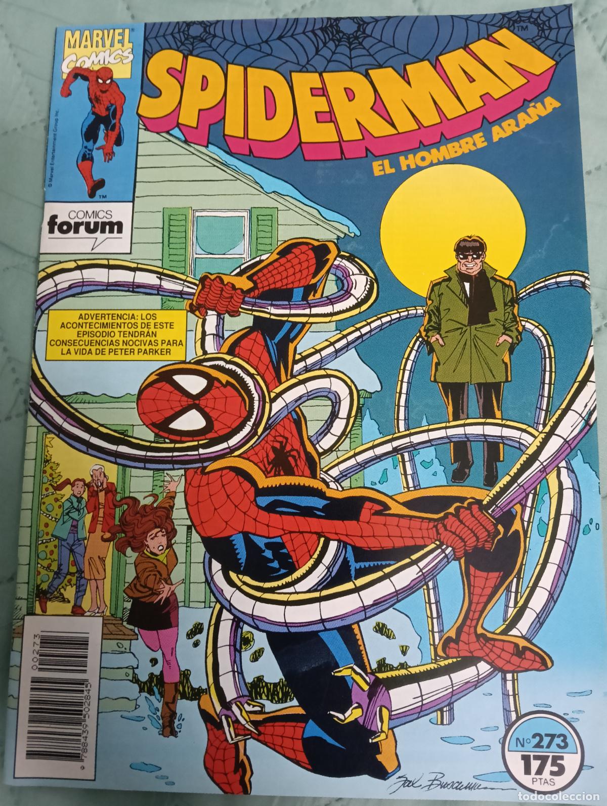 C&oacute;mics: SPIDERMAN VOL. 1 N&ordm; 273 FORUM - Foto 1