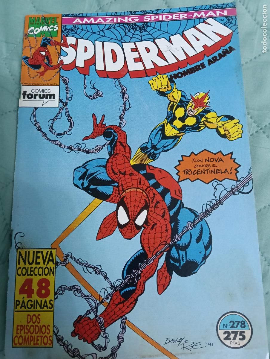 C&oacute;mics: SPIDERMAN VOL. 1 N&ordm; 278 FORUM - Foto 1