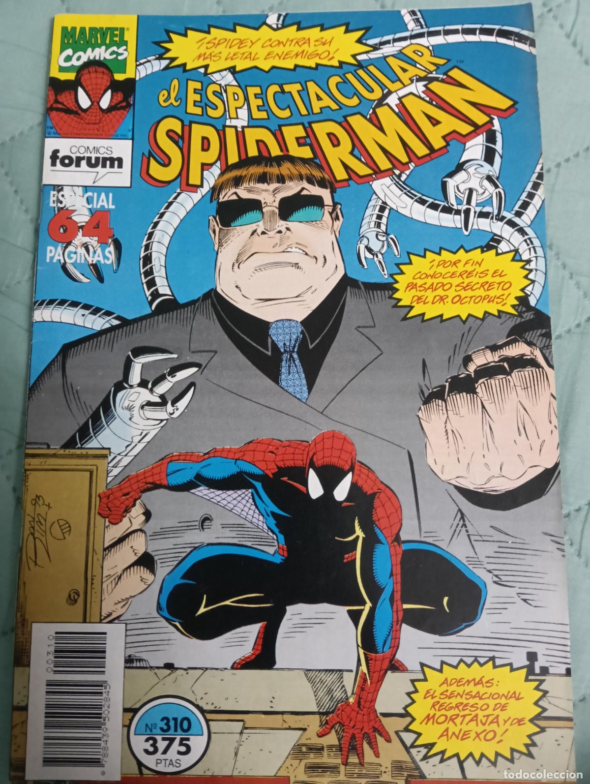 C&oacute;mics: SPIDERMAN VOL. 1 N&ordm; 309 FORUM - Foto 1
