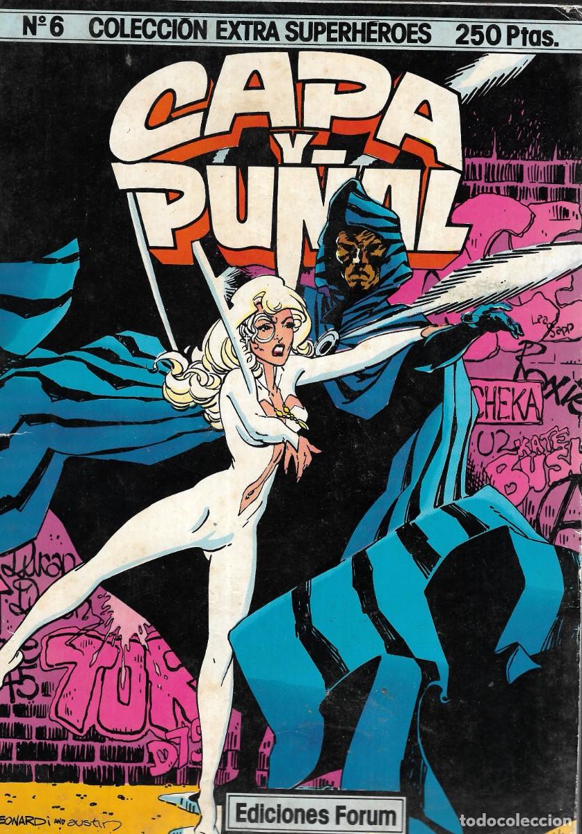 C&oacute;mics: COLECCI&Oacute;N EXTRA SUPERHEROES N&ordm; 6 - CAPA Y PU&Ntilde;AL - EDICIONES FORUM, S.A., 1983. - Foto 1