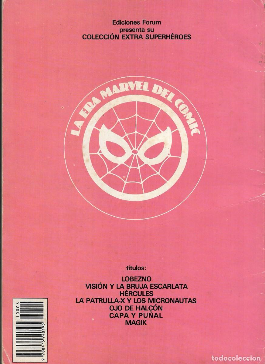 C&oacute;mics: COLECCI&Oacute;N EXTRA SUPERHEROES N&ordm; 6 - CAPA Y PU&Ntilde;AL - EDICIONES FORUM, S.A., 1983. - Foto 3