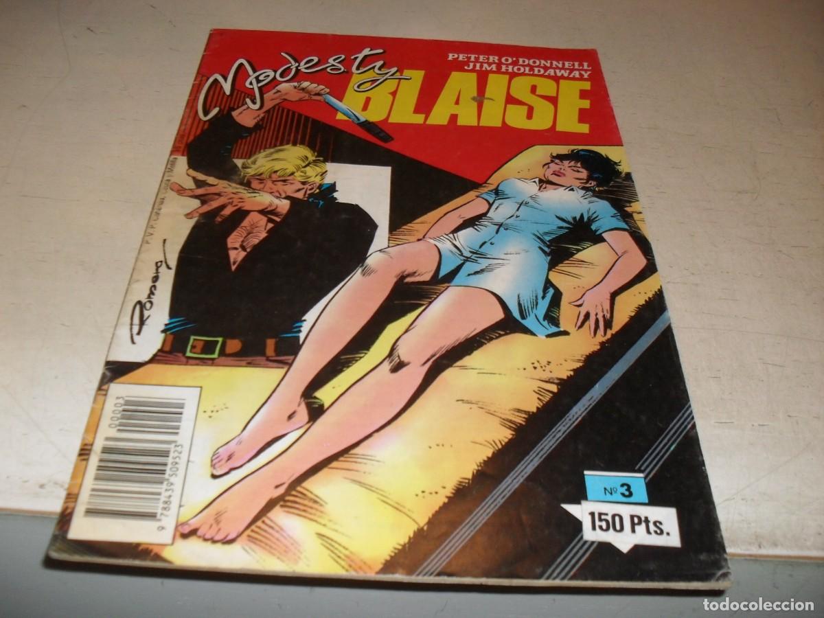 C&oacute;mics: MODESTY BLAISE N&ordm; 3,DE 7,EL MONTAJE DE GABRIEL.FORUM,1988 - Foto 1