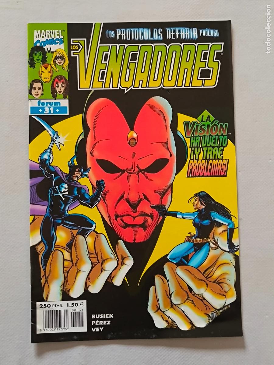 C&oacute;mics: LOS VENGADORES N&ordm; 31 - MARVEL - FORUM (W2) - Foto 1