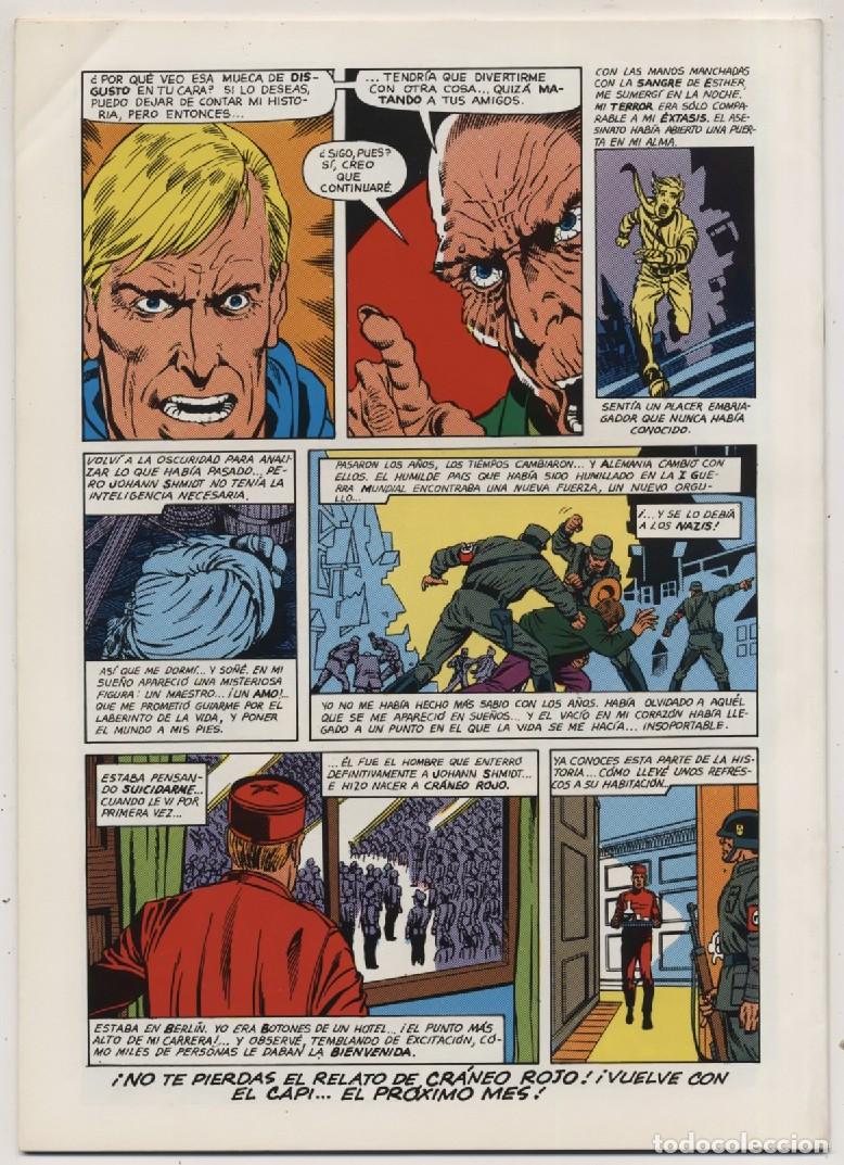 C&oacute;mics: COMIC GRAPA CAPITAN AMERICA N&ordm; 44 COMICS FORUM DEAGOSTINI 1988 - Foto 2