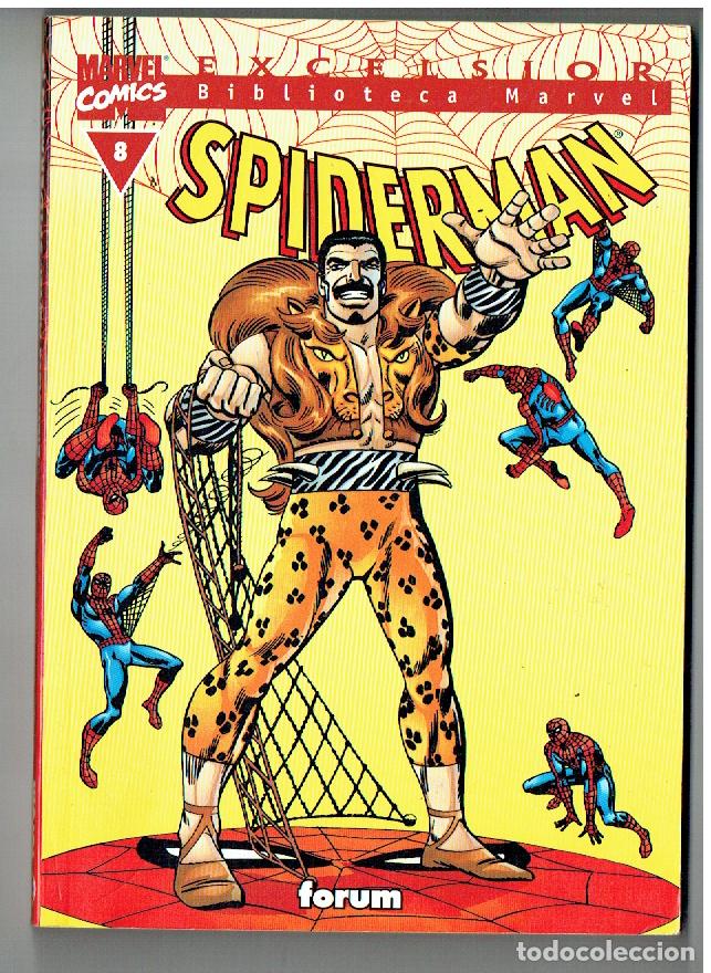 C&oacute;mics: EXCELSIOR. BIBLIOTECA MARVEL. SPIDERMAN. N&ordm; 8. FORUM (B/41.2) - Foto 1
