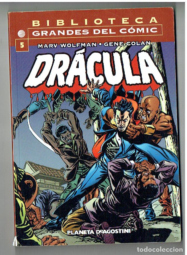 C&oacute;mics: BIBLIOTECA GRANDES DEL COMIC. N&ordm; 5. DR&Aacute;CULA. PLANETA. (B/41.2) - Foto 1