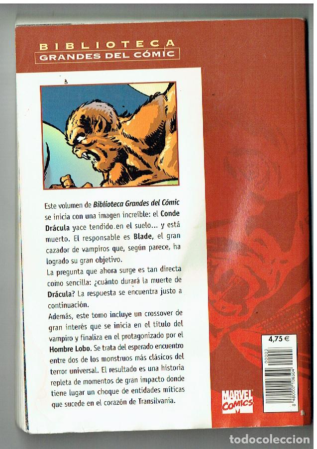 C&oacute;mics: BIBLIOTECA GRANDES DEL COMIC. N&ordm; 3. DR&Aacute;CULA. PLANETA. (B/41.2) - Foto 2