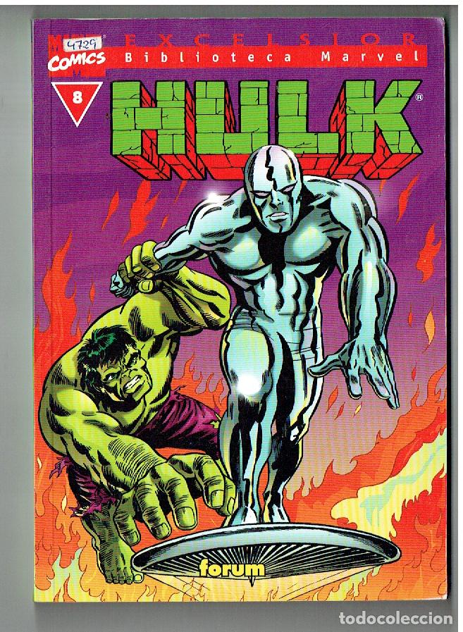 C&oacute;mics: MARVEL COMICS. EXCELSIOR. BIBLIOTECA MARVEL. N&ordm; 8. HULK. FORUM. (B/41.2) - Foto 1
