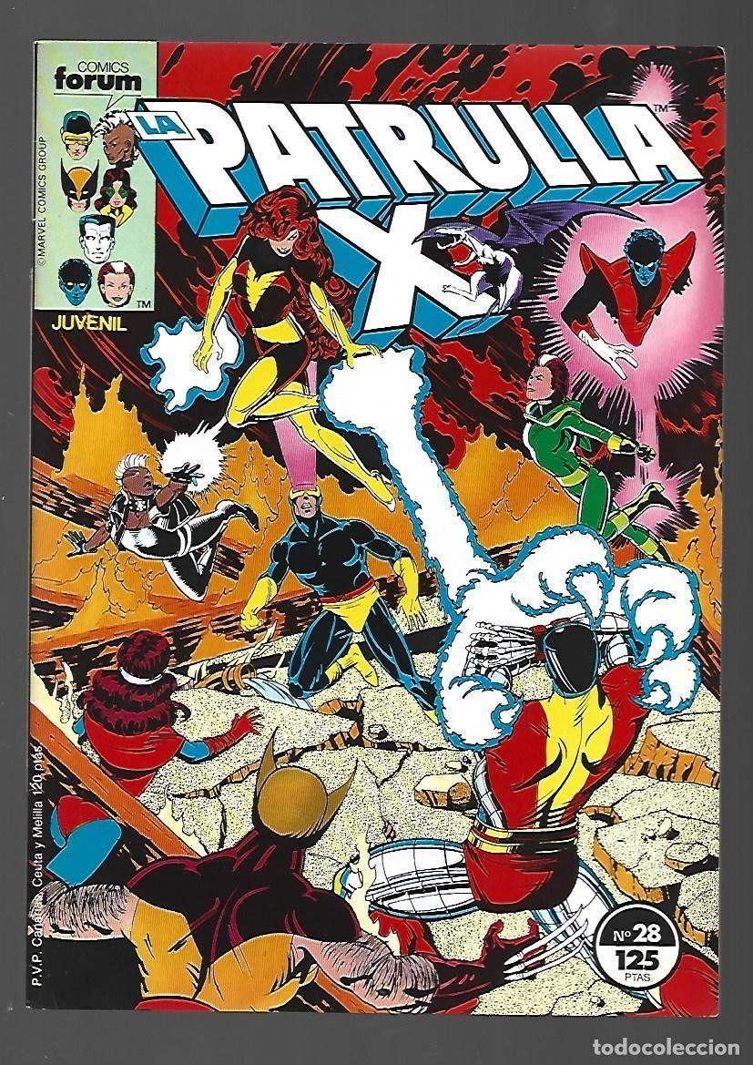 C&oacute;mics: Patrulla x, 28, 1986, Forum, impecable - Foto 1