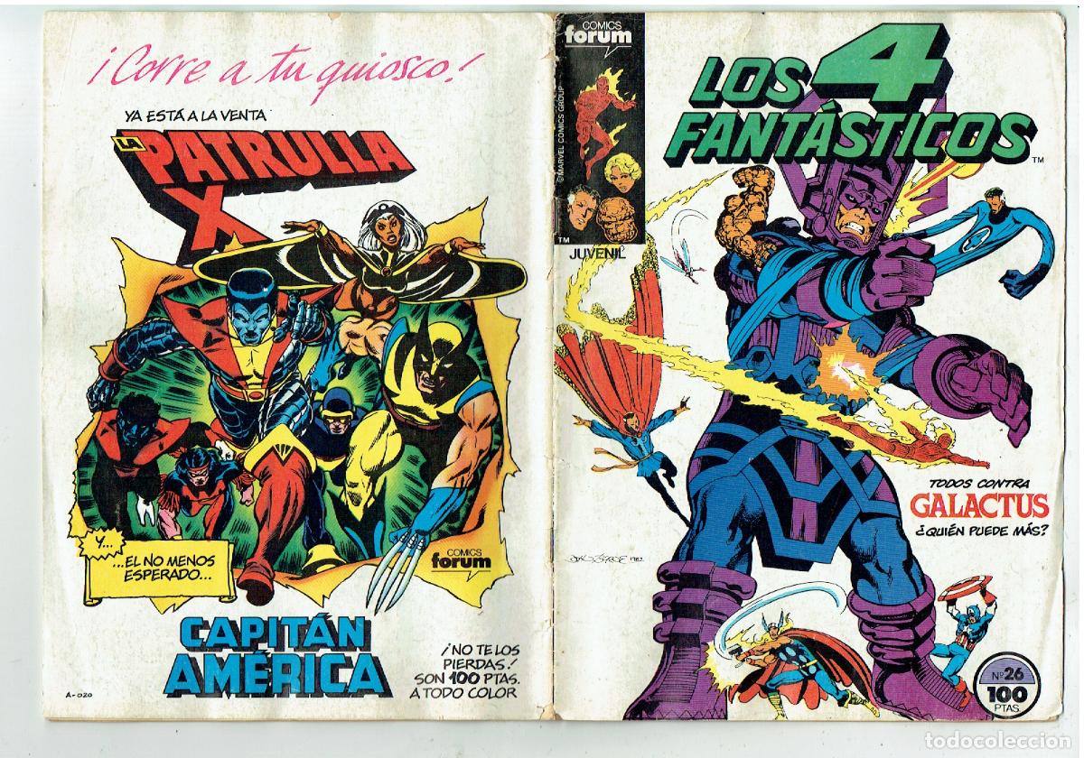 C&oacute;mics: LOS 4 FANTASTICOS. N&ordm; 26. FORUM. (C/A100) - Foto 2