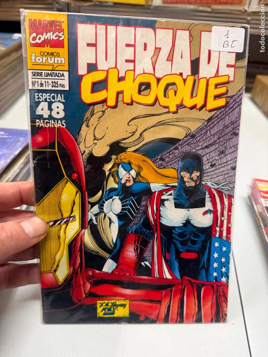 C&oacute;mics: FUERZA DE CHOQUE EDITORIAL FORUM NUMERO 1 - Foto 1