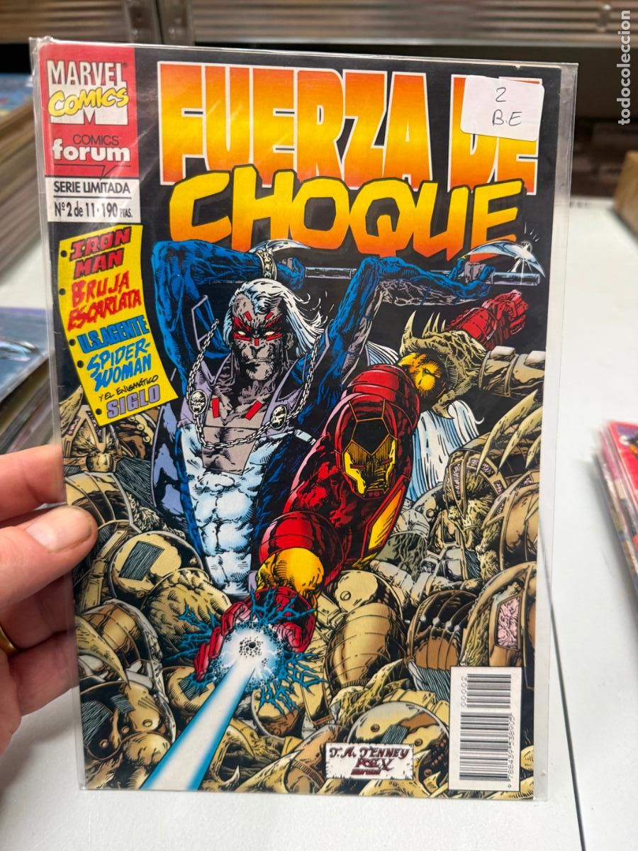 C&oacute;mics: FUERZA DE CHOQUE EDITORIAL FORUM NUMERO 2 - Foto 1
