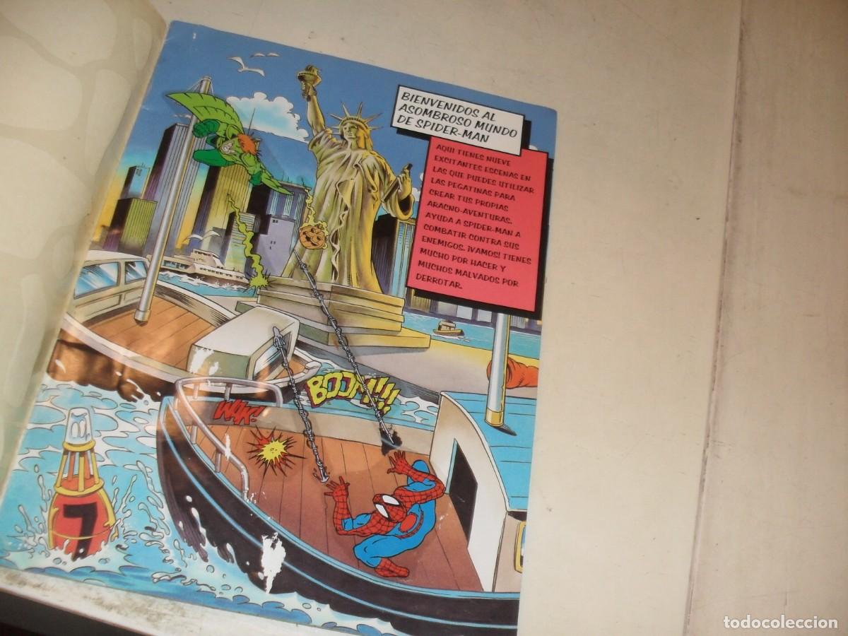 C&oacute;mics: SPIDERMAN STICK&STACK,COMPLETO,EDITADO POR PANINI,1996 - Foto 3