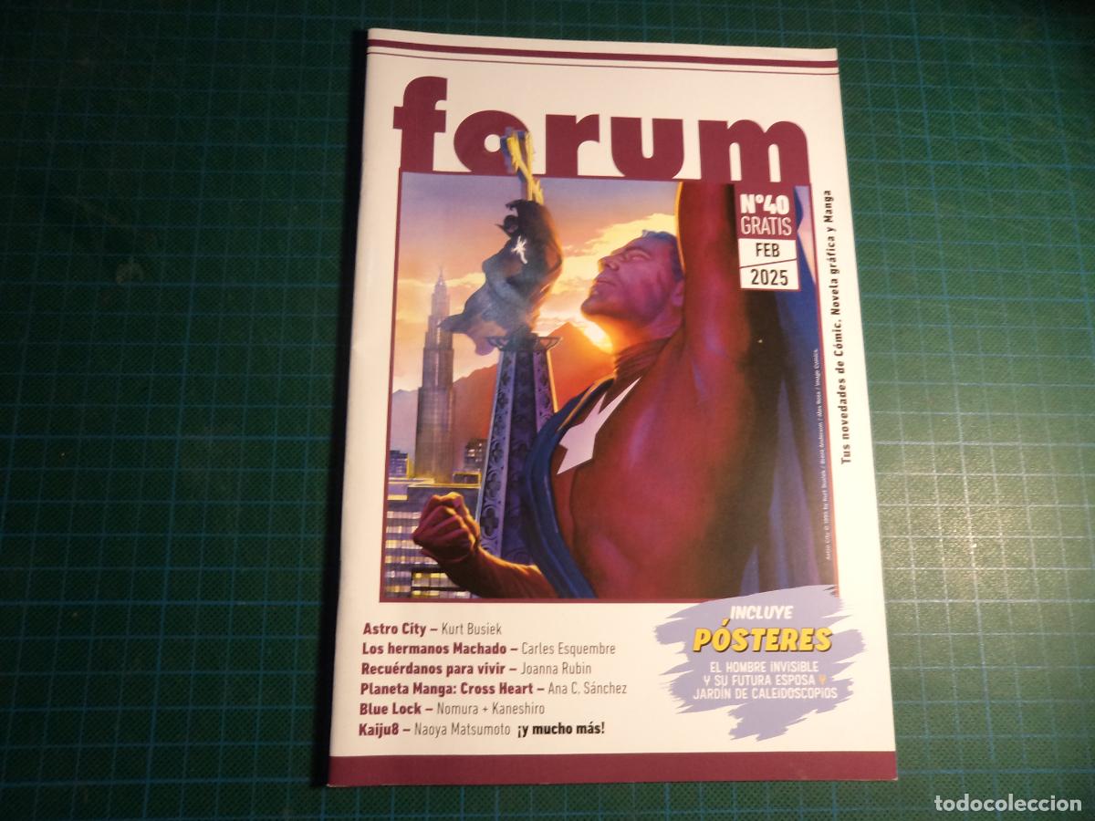 C&oacute;mics: Forum. Novedades febrero 2025. N&ordm; 40. (Ref. 14-B) - Foto 1