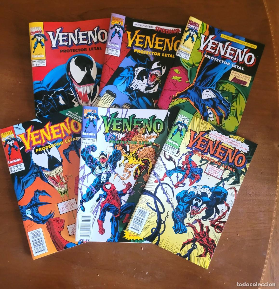 C&oacute;mics: Serie Limitada Veneno. Protector Letal - Colecci&oacute;n Completa - 6 ejemplares - - Foto 1