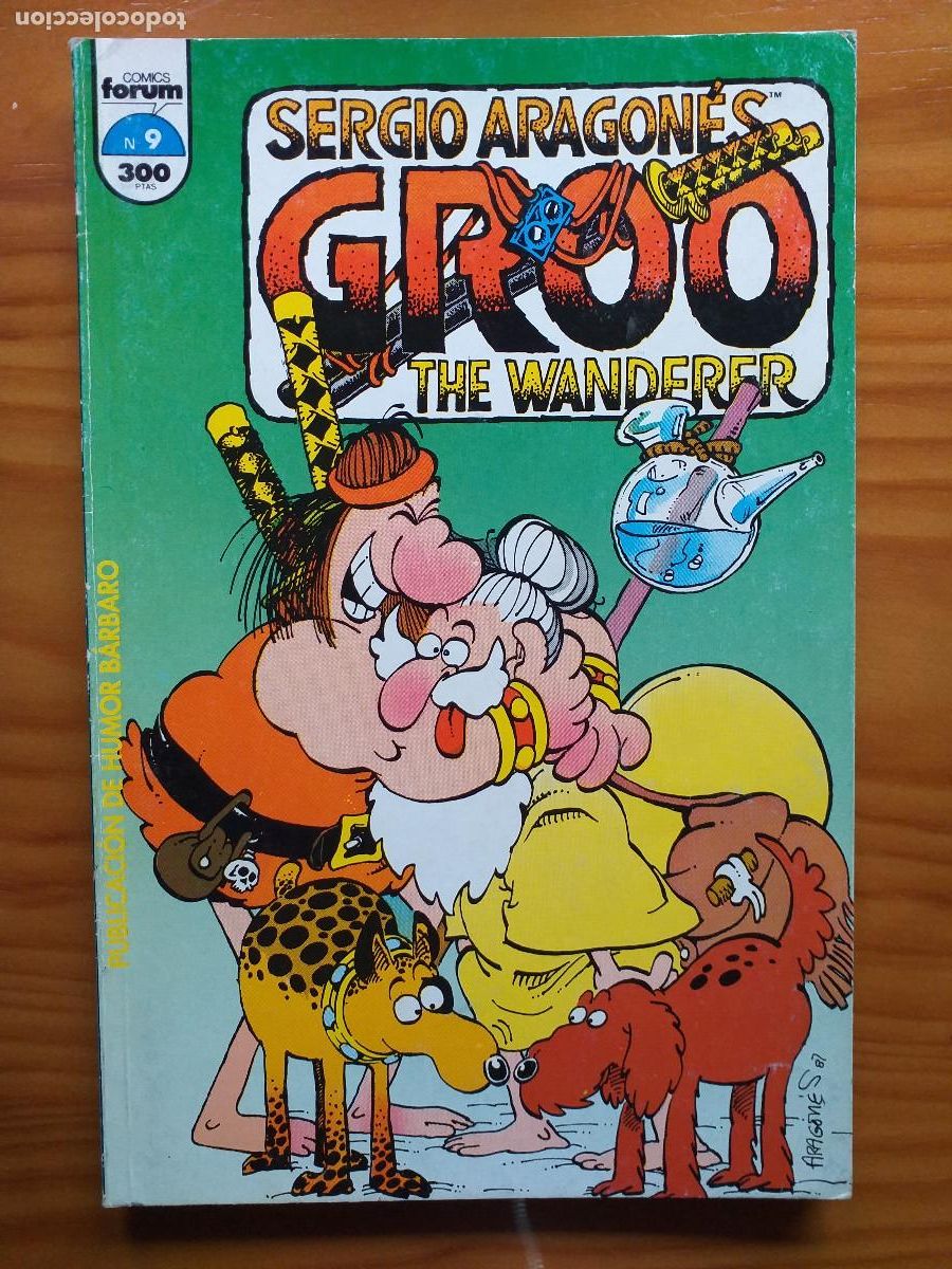 C&oacute;mics: GROO THE WANDERER - N&ordm; 9 - El amuleto - FORUM - Foto 1