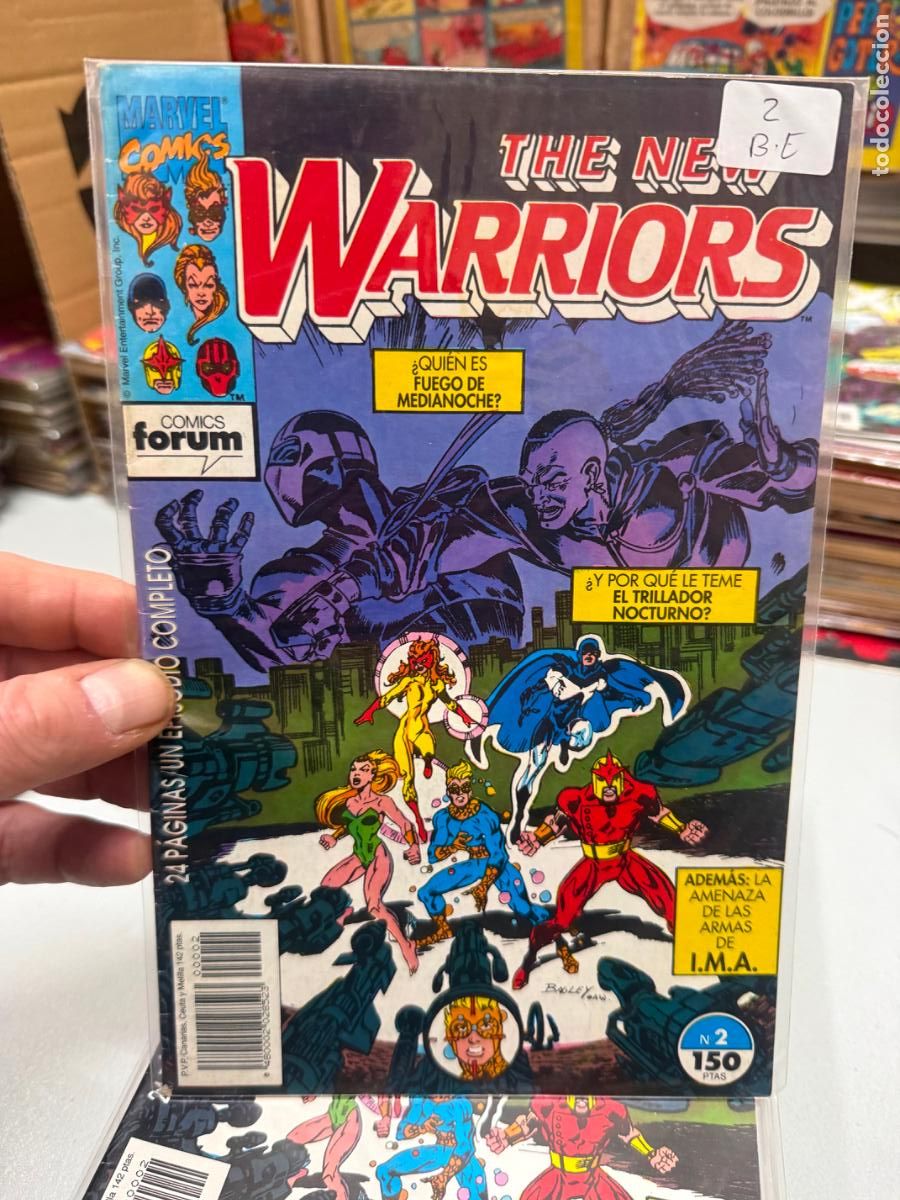 C&oacute;mics: THE NEW WARRIORS EDITORIAL FORUM NUMERO 2 - Foto 1