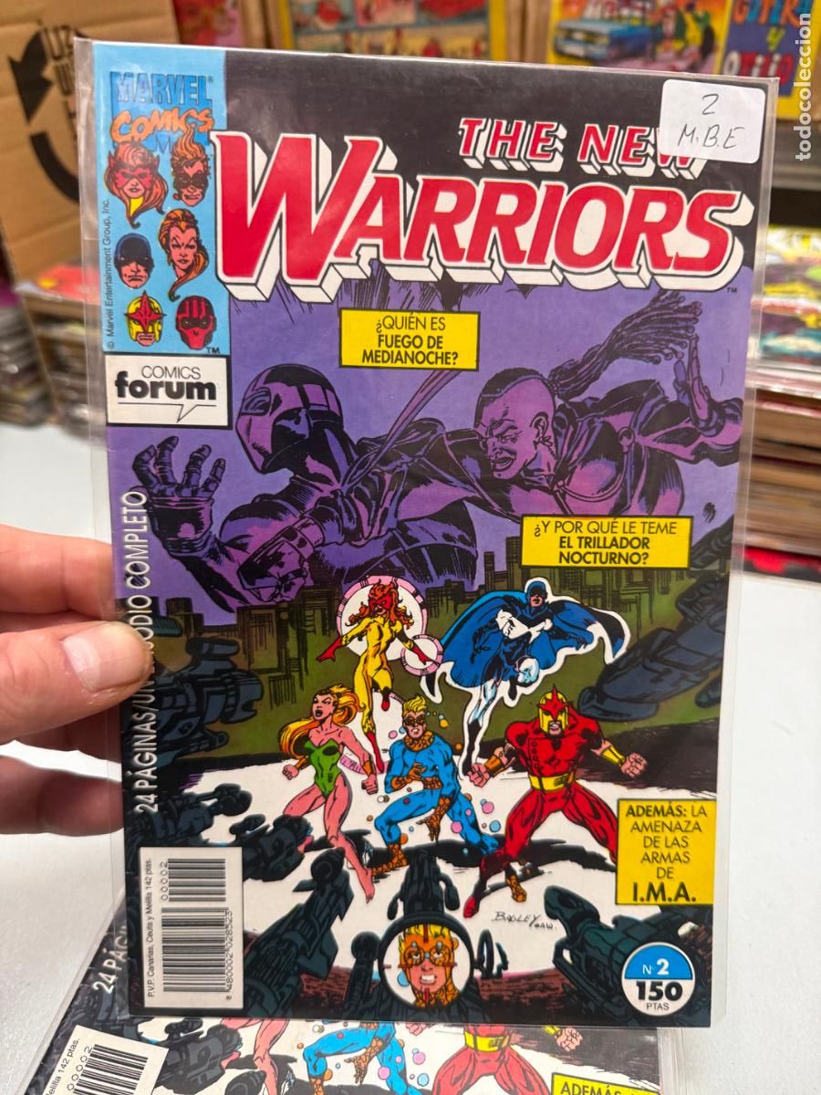 C&oacute;mics: THE NEW WARRIORS EDITORIAL FORUM NUMERO 2 - Foto 1