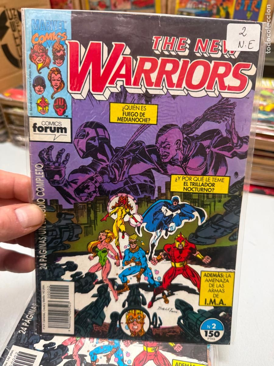 C&oacute;mics: THE NEW WARRIORS EDITORIAL FORUM NUMERO 2 - Foto 1