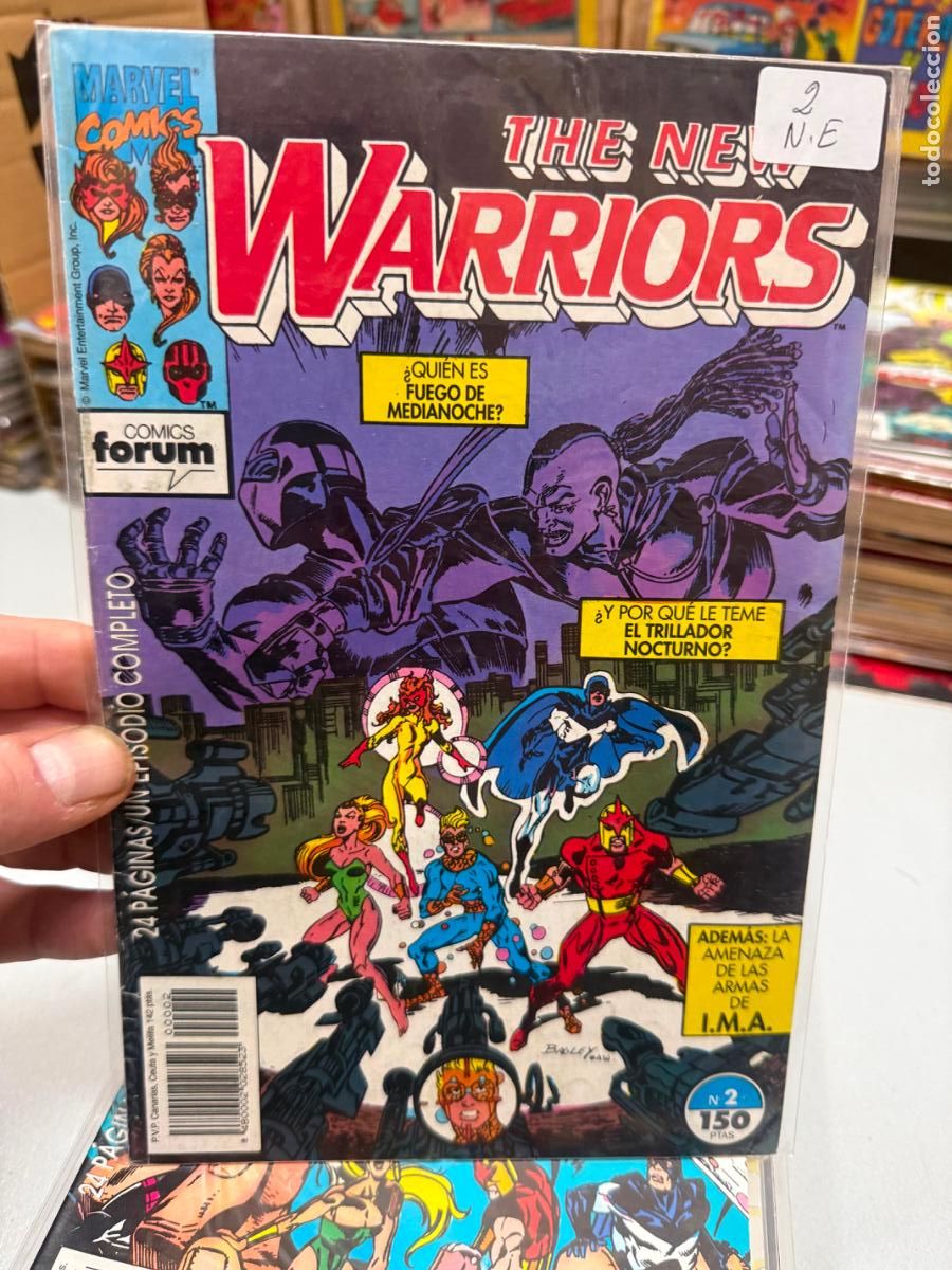 C&oacute;mics: THE NEW WARRIORS EDITORIAL FORUM NUMERO 2 - Foto 1