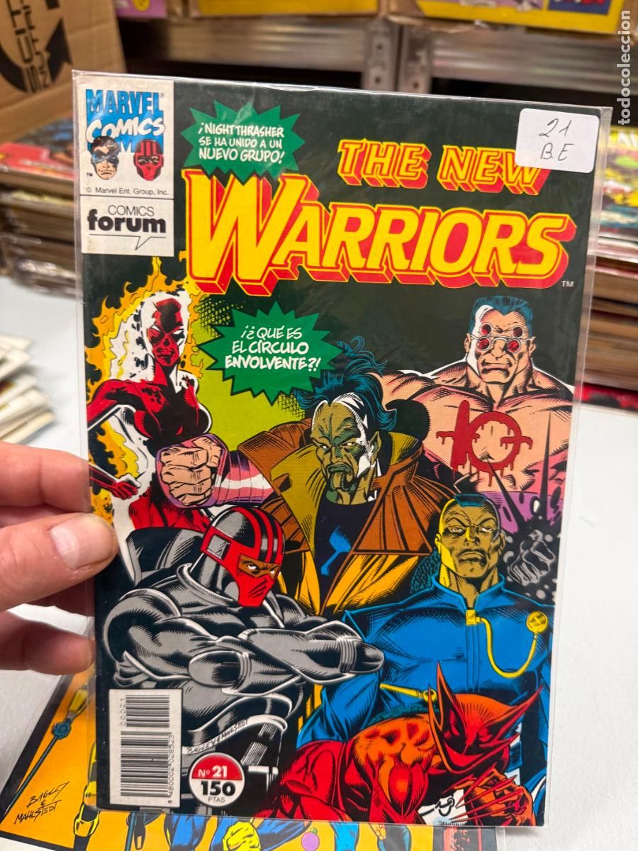 C&oacute;mics: THE NEW WARRIORS EDITORIAL FORUM NUMERO 21 - Foto 1