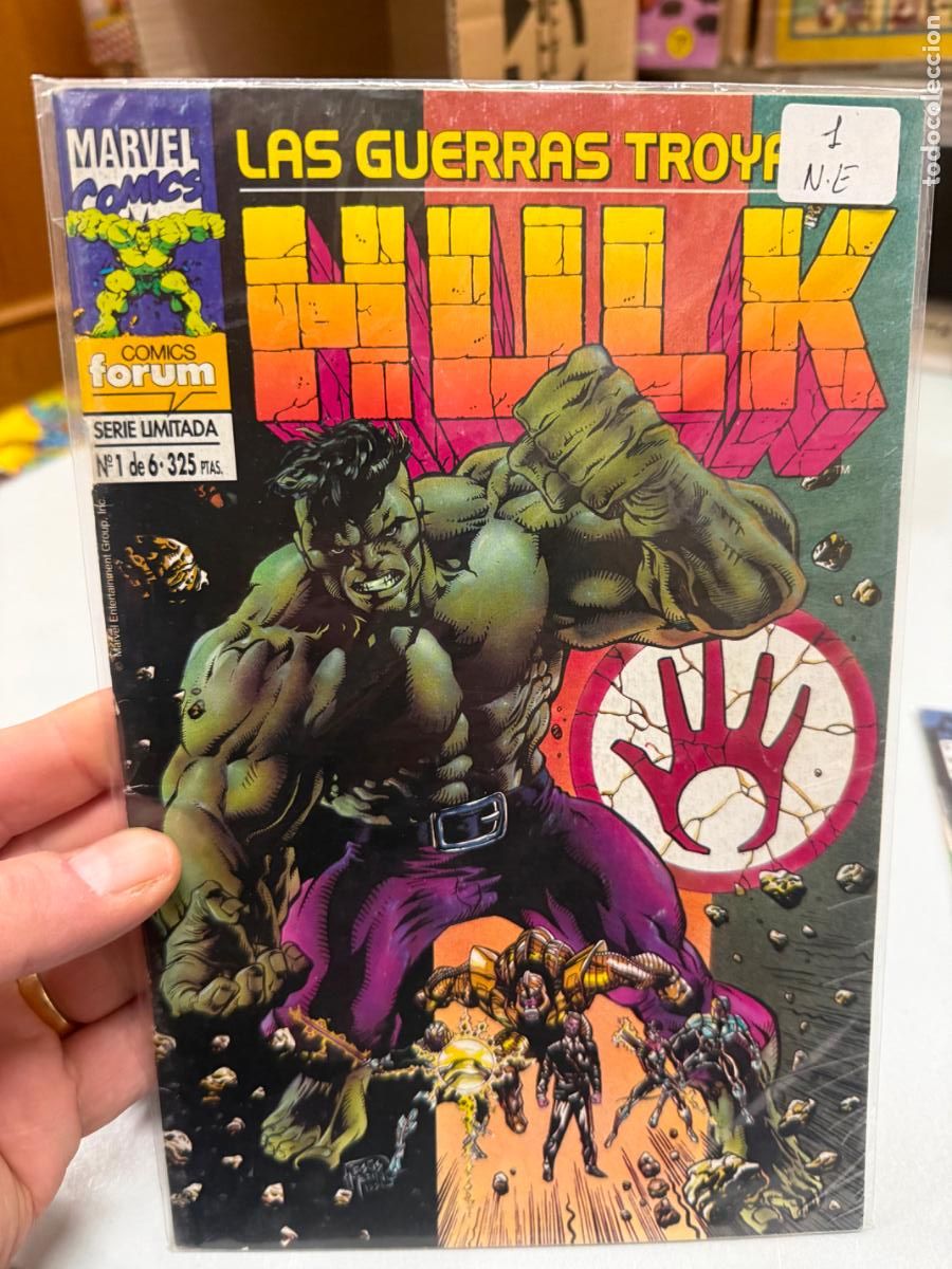 C&oacute;mics: HULK GUERRAS TROYANAS EDITORIAL FORUM NUMERO 1 - Foto 1