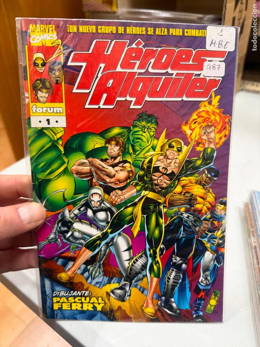 C&oacute;mics: HEROES DE ALQUILER EDITORIAL FORUM NUMERO 1 - Foto 1