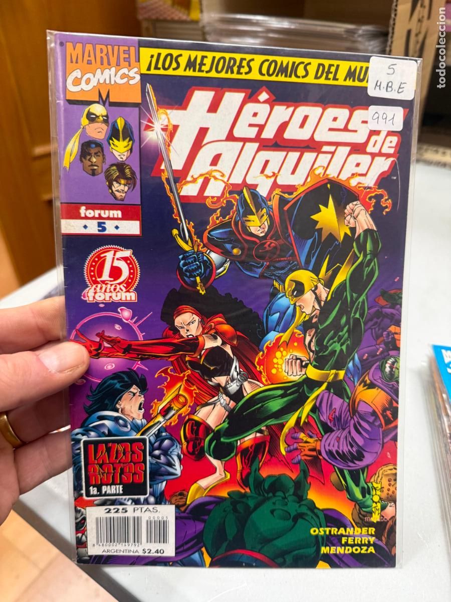 C&oacute;mics: HEROES DE ALQUILER EDITORIAL FORUM NUMERO 5 - Foto 1