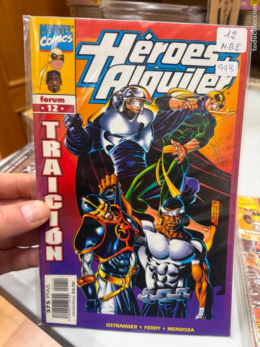 C&oacute;mics: HEROES DE ALQUILER EDITORIAL FORUM NUMERO 12 - Foto 1