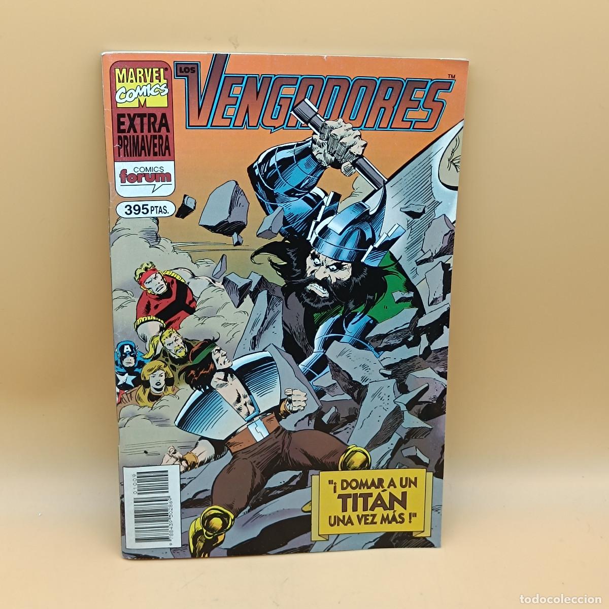 C&oacute;mics: COMIC LOS VENGADORES. EXTRA PRIMAVERA 1995. - Foto 1