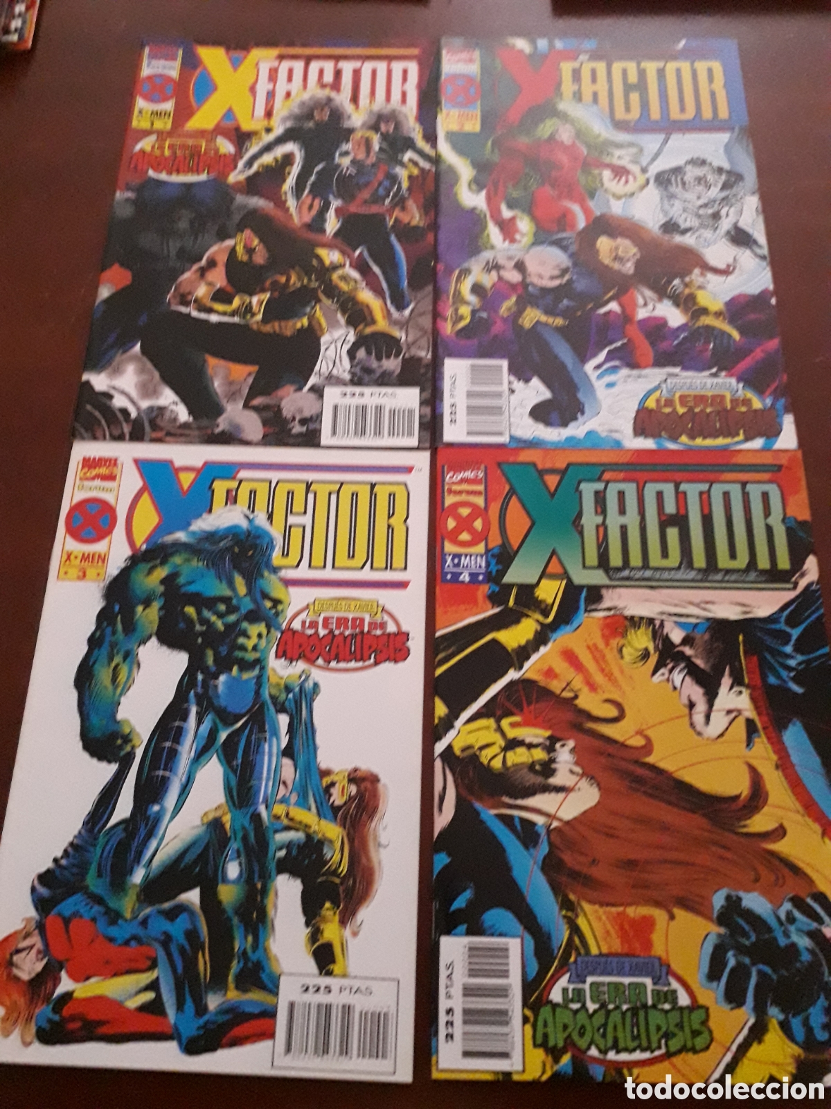 C&oacute;mics: X-FACTOR. LA ERA DE APOCALIPSIS. NUM 1 al 4. COMPLETA - Foto 1