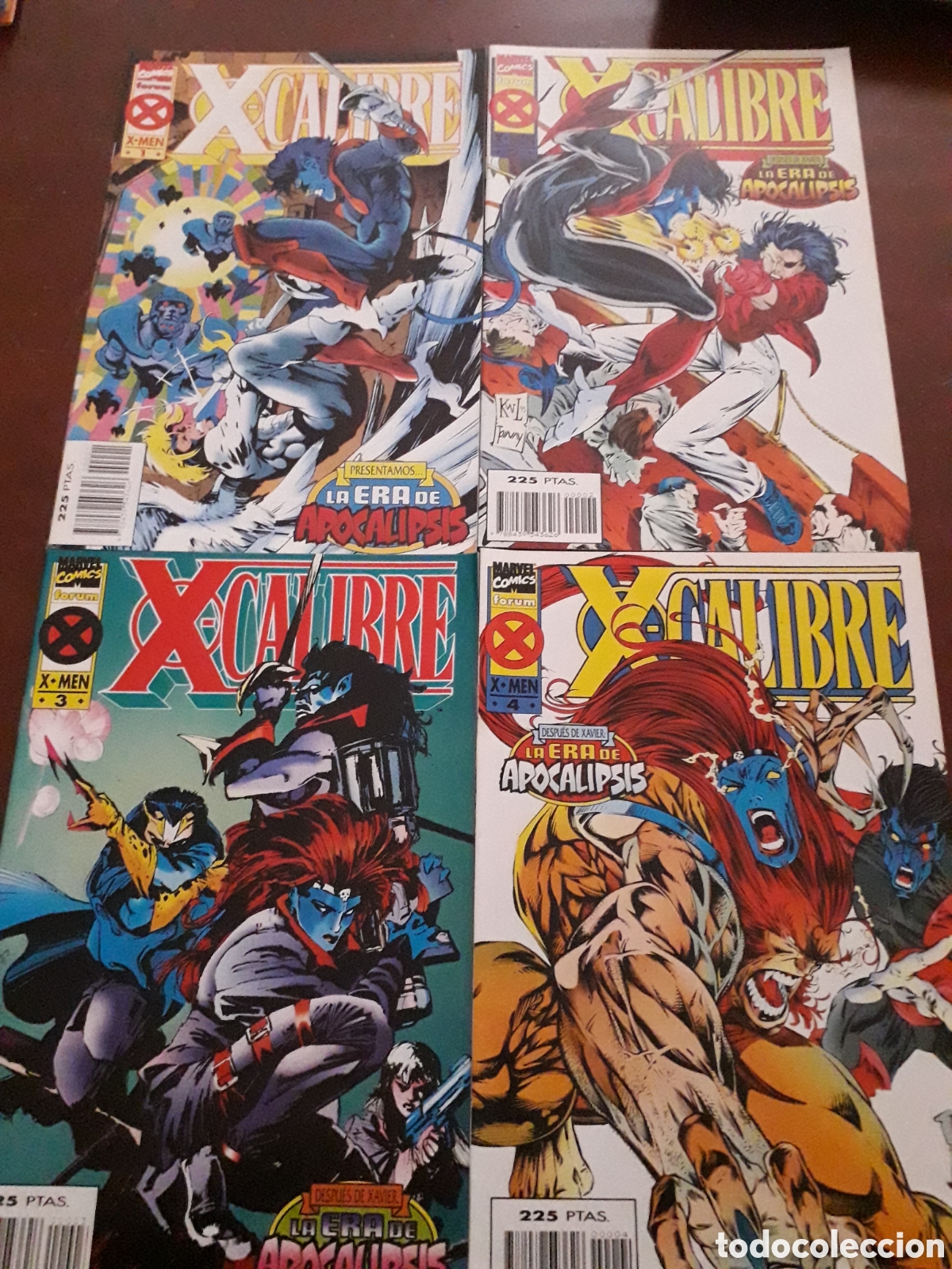 C&oacute;mics: X-CALIBRE. LA ERA DE APOCALIPSIS. NUM 1 al 4. COMPLETA - Foto 1