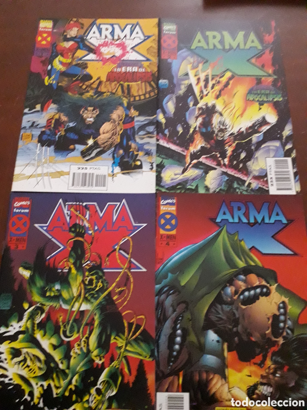 C&oacute;mics: ARMA X. LA ERA DE APOCALIPSIS. NUM 1 al 4. COMPLETA - Foto 1