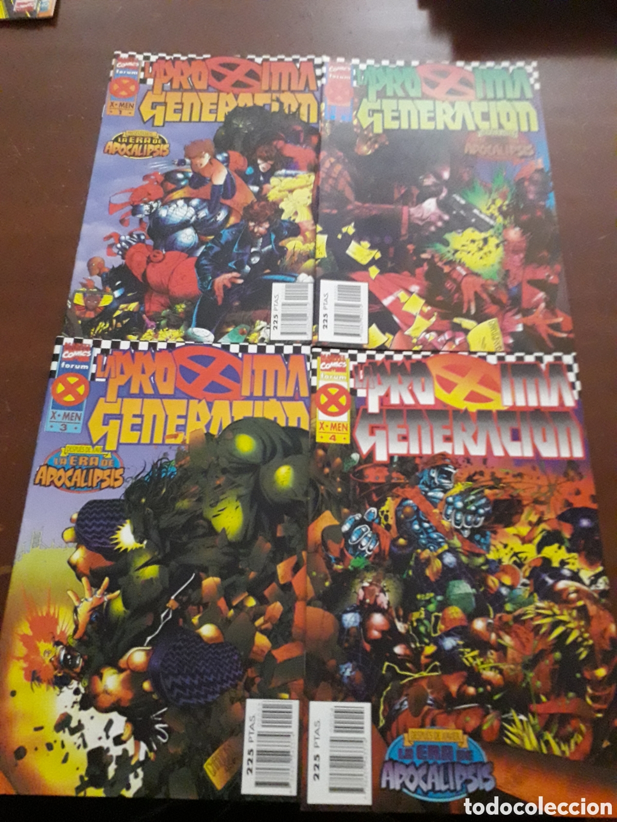 C&oacute;mics: LA PR&Oacute;XIMA GENERACI&Oacute;N. ERA DE APOCALIPSIS. NUM 1 al 4. COMPLETA - Foto 1