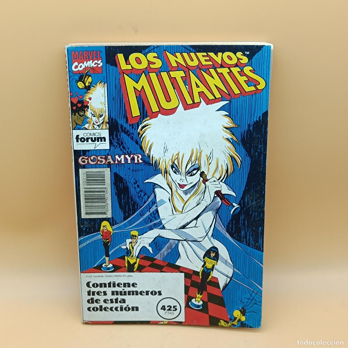 C&oacute;mics: COMIC LOS NUEVOS MUTANTES. NUMEROS 55, 56 Y 57. MARVEL FORUM. - Foto 1