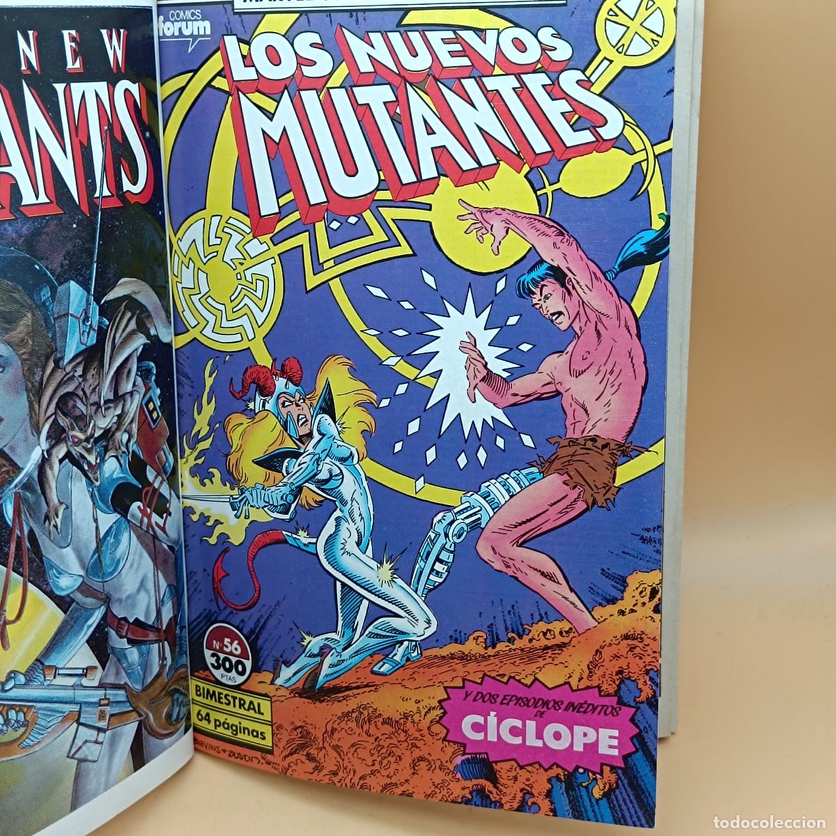 C&oacute;mics: COMIC LOS NUEVOS MUTANTES. NUMEROS 55, 56 Y 57. MARVEL FORUM. - Foto 3