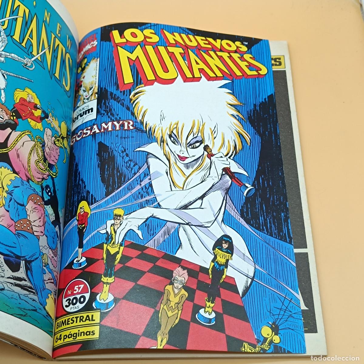C&oacute;mics: COMIC LOS NUEVOS MUTANTES. NUMEROS 55, 56 Y 57. MARVEL FORUM. - Foto 4
