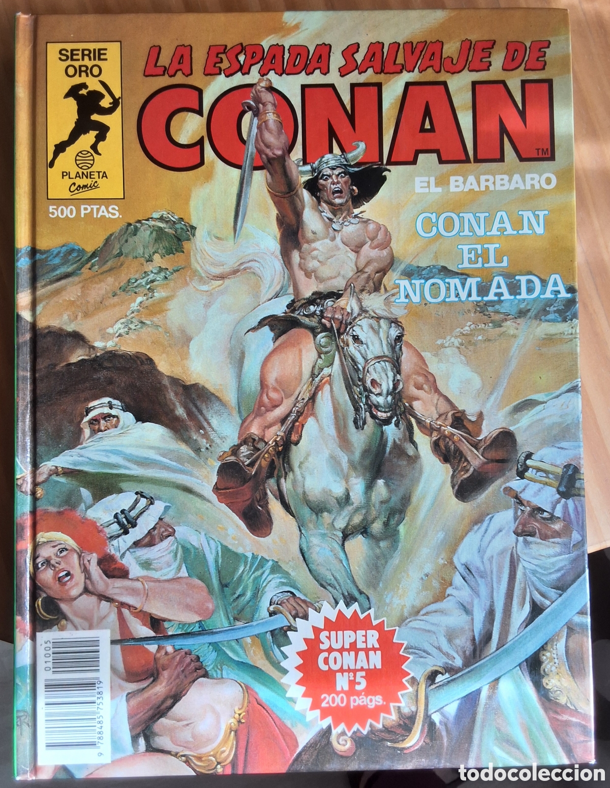 C&oacute;mics: Super conan 1&deg; edicion comic espada salvaje n&uacute;mero 5 el n&oacute;mada a&ntilde;o 1985 - Foto 1