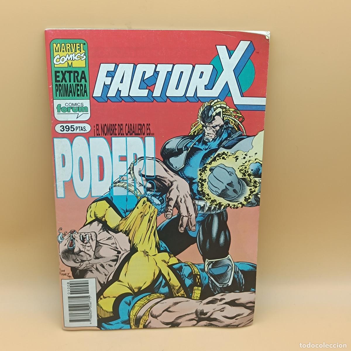 C&oacute;mics: COMIC FACTOR X. EXTRA PRIMAVERA. 1994EL NOMBRE DEL CABALLERO ES PODER. FORUM MARVEL MYJ. - Foto 1