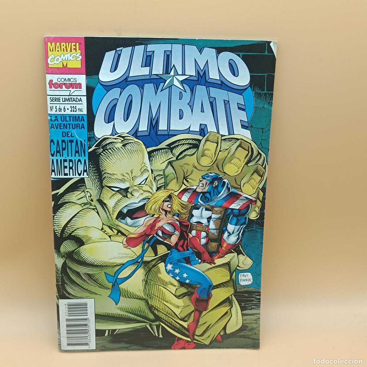 C&oacute;mics: COMIC ULTIMO COMBATE N&ordm;5. CAPITAN AMERICA. 1994. MYJ. - Foto 1