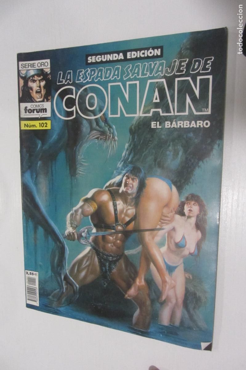 C&oacute;mics: LA ESPADA SALVAJE DE CONAN N&ordm; 102 FORUM arx312 - Foto 1