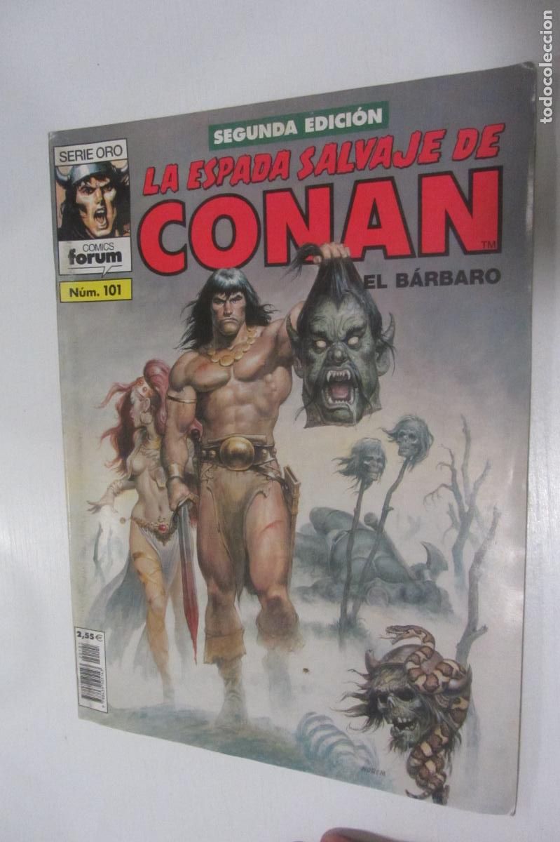 C&oacute;mics: LA ESPADA SALVAJE DE CONAN N&ordm; 101 FORUM arx312 - Foto 1