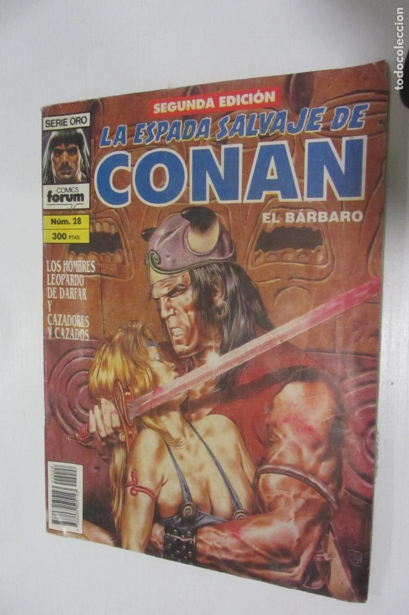 C&oacute;mics: LA ESPADA SALVAJE DE CONAN N&ordm; 28 FORUM arx312 - Foto 1