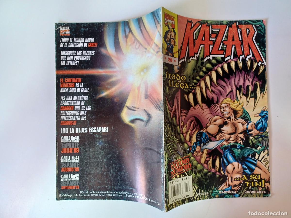 C&oacute;mics: KAZAR N&ordm; 20 (&Uacute;LTIMO N&Uacute;MERO) FORUM - Foto 2
