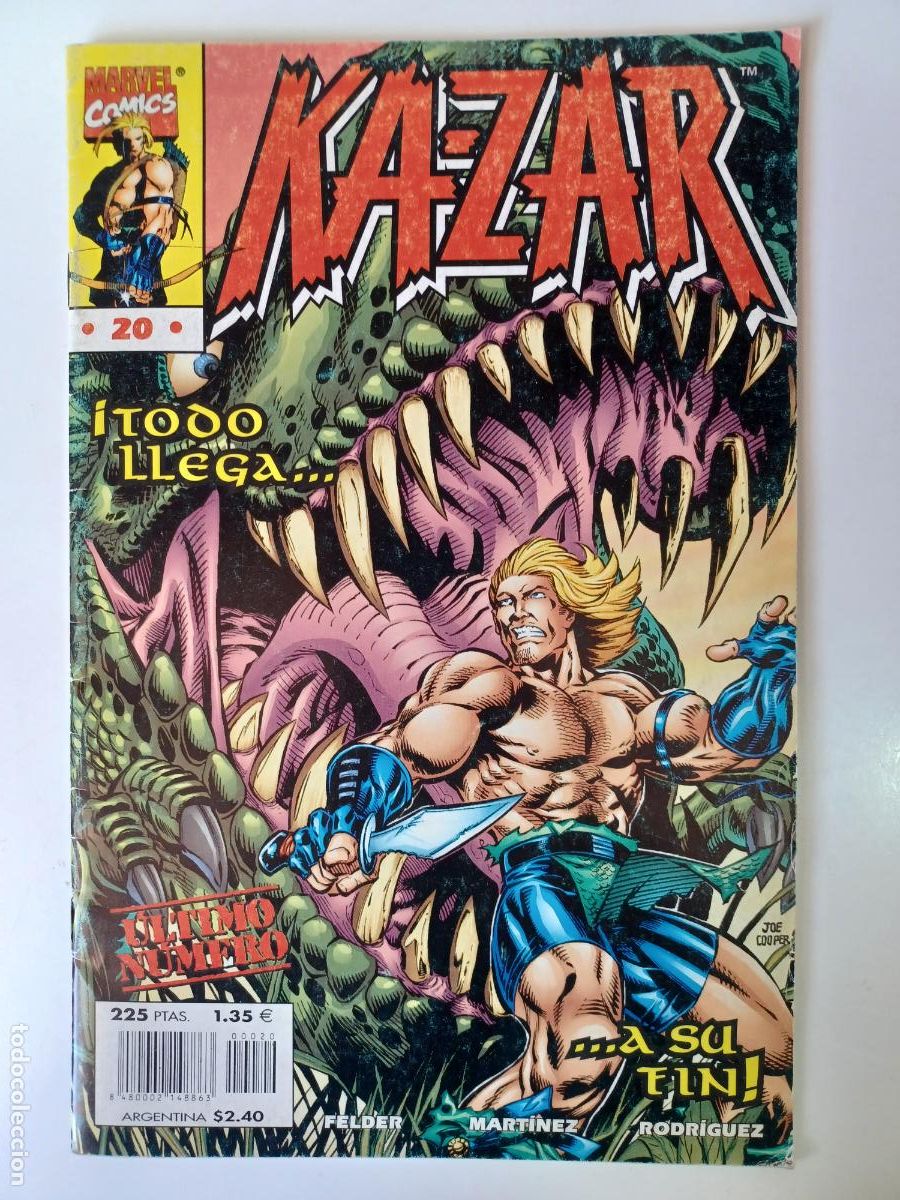 C&oacute;mics: KAZAR N&ordm; 20 (&Uacute;LTIMO N&Uacute;MERO) FORUM - Foto 1