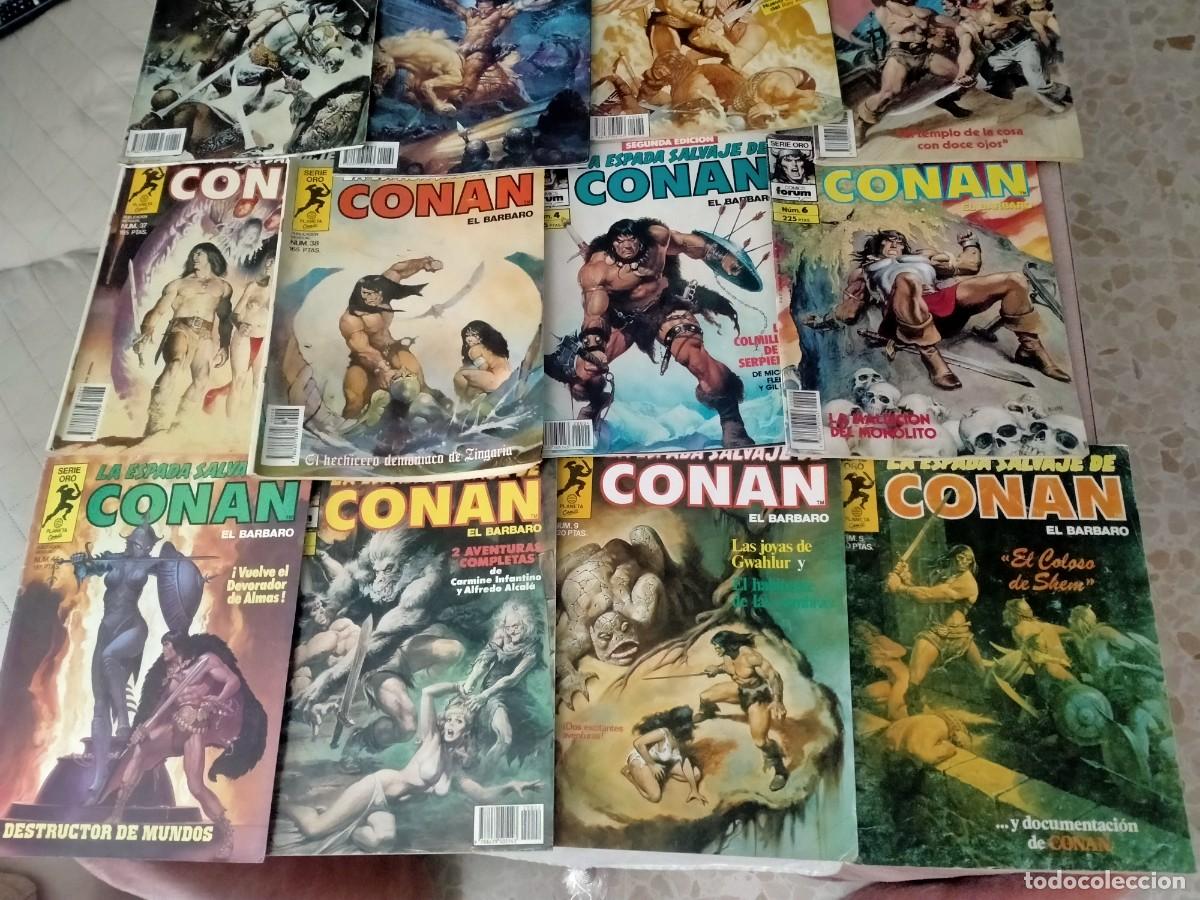 C&oacute;mics: conan gran lote numero 1 etc lote de 27 - Foto 1