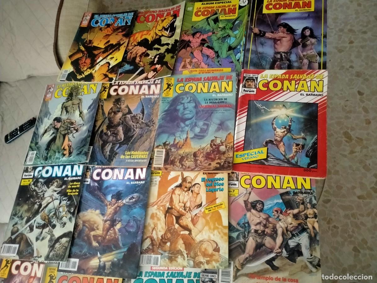 C&oacute;mics: conan gran lote numero 1 etc lote de 27 - Foto 2