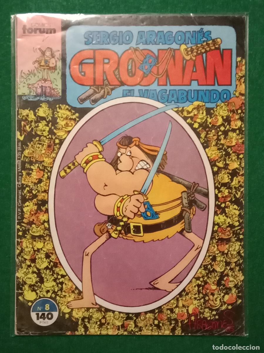 C&oacute;mics: Groonan El Barbaro - N&ordm;. 8 - Sergio Aragon&eacute;s - Edit. Comics Forum. (P) - Foto 1