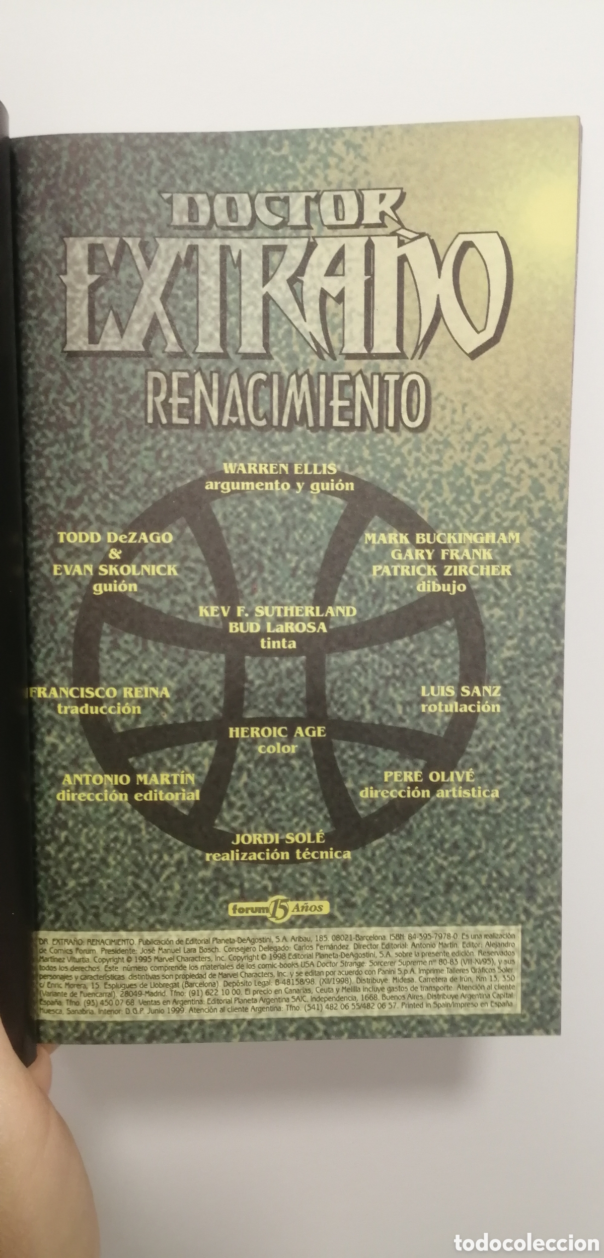 C&oacute;mics: Doctor Extra&ntilde;o Renacimiento Marvel Forum - Foto 5
