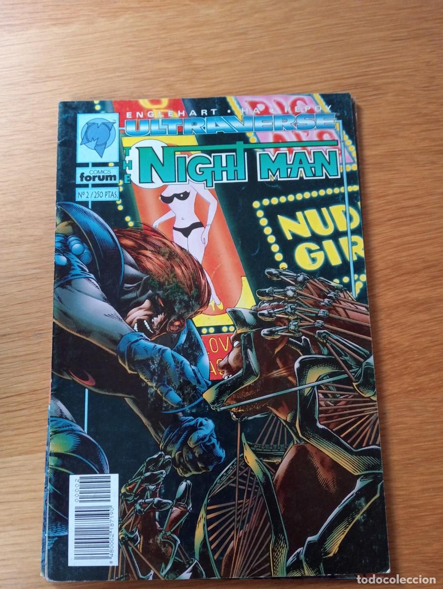 C&oacute;mics: COMPLETA. THE NIGHT MAN. 4 EJEMPLARES. GRAPA. FORUM. PLANETA. 1995. - Foto 3